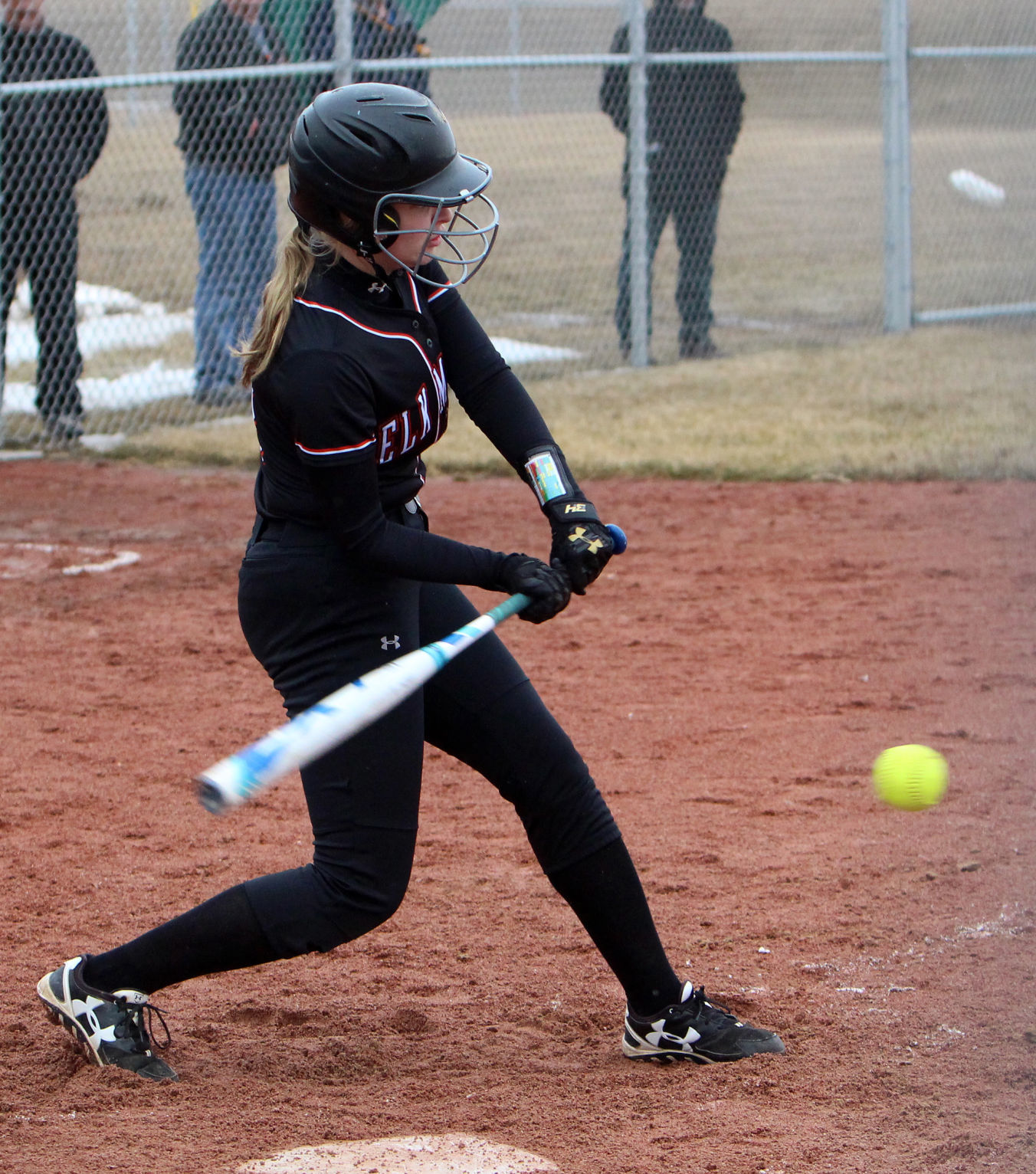 Elk Mound at Bloomer softball 4-4-19